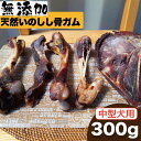 【ふるさと納税】＜中型犬用＞無添加・天然いのしし骨ガム300