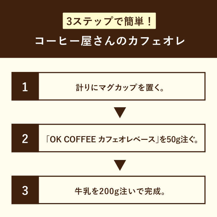 【ふるさと納税】OK COFFEEカフェオレベース600mlボトル×2本（カフェオレに合う牛乳2本付き）【OK COFFEE Saga Roastery】 [FBL018]