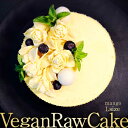 【ふるさと納税】植物性100% Vegan Raw Cake Mango(マンゴー/Lサイズ)☆お砂糖・小麦粉・乳製品不使用のスイーツ ヴィーガンローケーキ 吉...