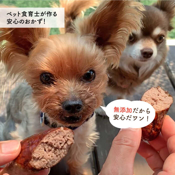 【ふるさと納税】犬の無添加おかず☆燻製の香りが...の紹介画像2