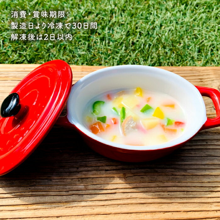 手づくりご飯を食べたわんちゃんは平均32か月長生き その他 ふるさと納税 犬用品 定期便12回 犬の無添加 ごはん 具だくさんカレー クリームシチュー ミネストローネ スモークソーセージ入り 各2袋 全6袋 わんこin食堂 Fcg039 佐賀県吉野ヶ里町