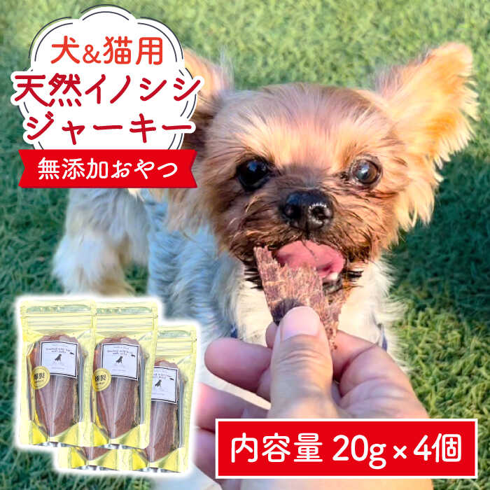 シニア犬&幼犬&猫用の無添加おやつ☆固すぎない天然いのししジャーキー吉野ヶ里町/わんこin食堂 