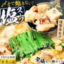 【ふるさと納税】【全12回定期便】何度食べても飽きない美味しさ!こだわり佐賀牛100% もつ鍋セット 1kg(250g×4) 4~6人前 スープ・ちゃんぽん麺付...