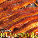 【ふるさと納税】上峰鰻 鰻蒲焼 4尾