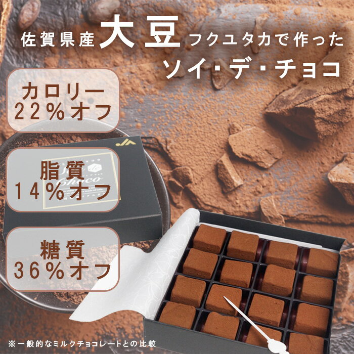 34位! 口コミ数「1件」評価「5」ソイデチョコ　チョコレート　大豆　豆腐　ヘルシー　低カロリー（BJ005）