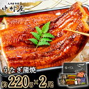 【ふるさと納税】伝統酵母 うなぎの蒲焼 千栗 220g×2(FM035)