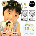 【ふるさと納税】【がばい！U米(うまい)】≪無洗米≫お徳用10kg！ （5kg×2袋） 家庭用 生活応援【訳あり】 おすすめ 人気ブランド 特A銘柄も含む 5kg以上（CI441）