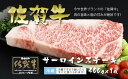 【ふるさと納税】佐賀牛サーロインステーキ(400g×1枚)(...