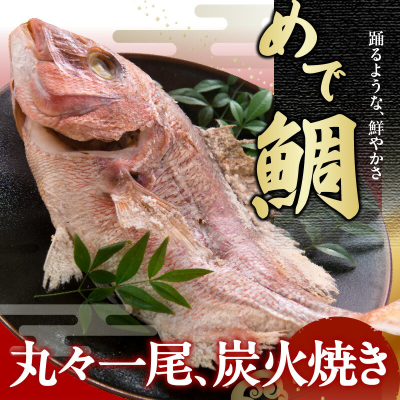 【ふるさと納税】鯛の炭火焼き