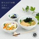 【ふるさと納税】有田焼 彩り ぶどう お碗 大中小3点セット 大慶 食器 うつわ 器 普段使い ボウル 鉢 A30-466
