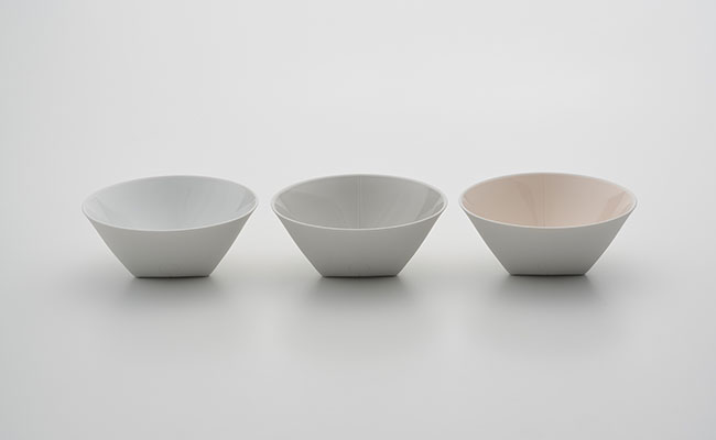 A30-3202016/ CH Bowl Set(White、Gray、Pink)