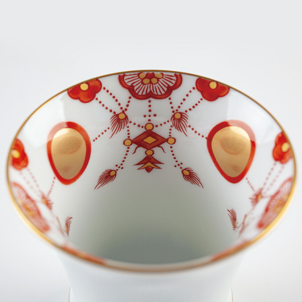 【ふるさと納税】有田焼 其泉 瓔珞文 赤 酒グラス 2個セット【賞美堂本店】食器 タンブラー 焼酎グラス 酒器 グラス ペア 2個 クラシック モダン 贈答 ギフト A22-97