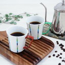 【ふるさと納税】有田焼 irodori ライン ペアマグ【よう楽庵・たかす】器 食器 陶磁器 カップ マグカップ コーヒーカップ ペア ギフト 30000円 3...