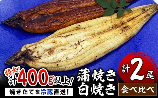 【ふるさと納税】うなぎ 蒲焼き 白焼き 食べ比べセット 40