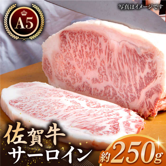 【ふるさと納税】佐賀牛 A5 サーロイン ステーキ 250g