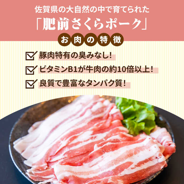 【ふるさと納税】＜全6回定期便＞さくらポーク 豚バラスライス 1.2kg（600g×2）【焼肉かわの】定期便 豚 豚バラ スライス 薄切り 冷凍 [HAS009]