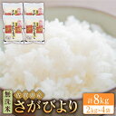 11位! 口コミ数「3件」評価「4.33」 令和5年産 さがびより 無洗米 8kg ( 2kg × 4袋 )【大塚米穀店】 [HBL013]