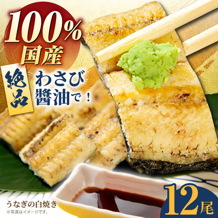 ＜焼きたてふっくら、幸せの味＞ 市場から仕入れた国産うなぎをお店で調理して、そのまま真空パック。炭で1尾1尾丁寧に手焼きしているので、ご自宅でも焼きたての風味をご体感いただけます。 湯煎などでじっくり温めてからお召し上がりください！ うなぎの味を存分にお楽しみいただける白焼きは、店主自慢の一品。 ぜひ「わさび醤油」をつけてお召し上がりください。 ■「魚正」 70年ほど前に魚屋として始まった「魚正」。50年ほど前に仕出し料理屋に形を変え、今なお地元の人に愛されるお店です。 昔は江北町でも捕れていたといううなぎ。環境の変化で今ではめったに見かけなくなりました。 それでも「町のみなさまにうなぎを味わっていただきたい」という想いで、ご要望に合わせてうなぎを仕入れ、提供しています。今でもときどき、「江北町の川でうなぎが採れた！」と言って、近所の方がお店まで持ってくることもあるそうです。 そんな温かさに包まれた「魚正」のうなぎをお届けします。 ■生産者の声 仕出し料理屋を継ぐ前に、10年ほど旅館などで料理を学びました。そこで学んだ料理のノウハウを活かして、うなぎを焼き上げます。みなさまにおいしいうなぎをお届けしたい、という想いで1尾1尾丁寧に調理しております。白焼きは、特に自信を持ってお届けする商品です。わさび醤油で食べると、うなぎの味がより一層引き立ちます。ぜひおいしくお召し上がりください！ ■注意事項 ・賞味期限は冷蔵保存で2週間ほどでございますが、到着後はなるべくお早めにお召し上がりください。 ・画像はイメージです。実際の返礼品と異なる場合があります。 提供事業者：魚正■内容量 ・国産うなぎ12尾（白焼） ※写真はイメージです。 【賞味期限】 冷蔵保存で2週間 #/水産物/うなぎ/“焼きたてふっくら”をご家庭で 修行を積んだ職人が1枚1枚、炭火で丁寧に手焼きで仕上げたうなぎ。 仕出し料理屋の逸品を、ご自宅で贅沢に味わいませんか。 白焼きは、特に店主自慢の逸品です。 湯煎などでじっくり温めるだけで、ご自宅でも焼きたての風味をご体感いただけます。 ぜひわさび醤油をつけてお召し上がりください。 魚屋として始まった「魚正」 70年ほど前に魚屋として始まった「魚正」。 50年ほど前に仕出し料理屋に形を変え、今なお地元の人に愛されるお店です。 店主は10年ほど旅館などで料理を学び、そのノウハウを活かして絶品うなぎを焼き上げています。 昔は江北町でも捕れていたうなぎ。 環境の変化で今ではめったに見かけなくなりました。 それでも「みなさまにうなぎを味わっていただきたい」という想いで、ご要望に合わせてうなぎを提供しています。 今でもときどき、「江北町の川でうなぎが採れた！」と言って、近所の方がお店まで持ってくることも。 そんな温かさに包まれた「魚正」のうなぎをお届けします。 ■注意事項 ・賞味期限は冷蔵保存で2週間ほどでございますが、到着後はなるべくお早めにお召し上がりください。 ・画像はイメージです。実際の返礼品と異なる場合があります。 商品説明 名称国産うなぎ白焼き12尾 内容量■内容量 ・国産うなぎ12尾（白焼） ※写真はイメージです。 賞味期限 冷蔵保存で2週間 配送方法冷蔵 配送期日ご入金確認よりおよそ1ヶ月以内に発送 ※お申し込みが集中する年末年始は、申込状況によっては上記よりお時間をいただく場合がございます。あらかじめご了承ください。 提供事業者魚正 #/水産物/うなぎ/ #/加工品/お惣菜/ ■ 数量違いはこちら 【わさび醤油でいただく】国産うなぎ白焼き2尾【魚正】 鰻 ウナギ 佐賀 【わさび醤油でいただく】国産うなぎ白焼き3尾【魚正】 鰻 ウナギ 佐賀 【わさび醤油でいただく】国産うなぎ白焼き4尾【魚正】 鰻 ウナギ 佐賀 【わさび醤油でいただく】国産うなぎ白焼き12尾【魚正】 鰻 ウナギ 佐賀 ■ 蒲焼きと食べ比べはいかがですか？ 国産 うなぎ 蒲焼き 2尾【魚正】 【贅沢セット】国産うなぎ4尾セット（蒲焼き2尾、白焼き2尾）【魚正】 鰻 ウナギ 佐賀 【魚正】の返礼品を見る