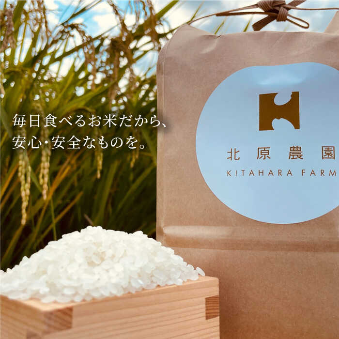 【ふるさと納税】令和5年産 こだわりの特別栽培米 玄米 食べ比べセット4kg ( 夢しずく さがびより 各2kg ) 【北原農園】 [HCA005]