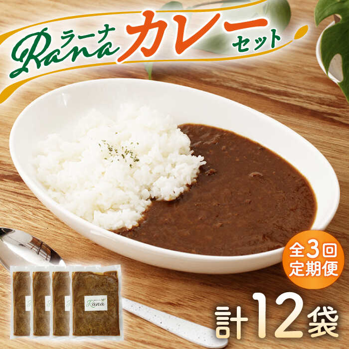 [全3回定期便]Ranaカレー 4袋セット[創作キッチンRana] 