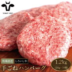 【ふるさと納税】【牧場直送】佐賀県産しろいし牛 ボリュームたっぷり手ごねハンバーグ 120g×10個【有限会社佐賀セントラル牧場】 [IAH044]