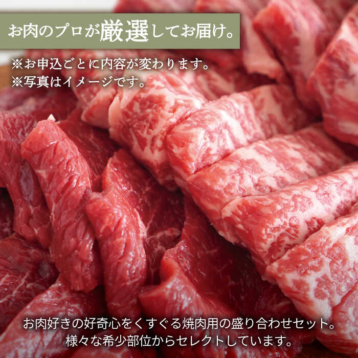 【ふるさと納税】【牧場直送】【3回定期便】佐賀県産しろいし牛 焼肉用盛り合わせセット（希少部位）各回420g【有限会社佐賀セントラル牧場】モモ カタ 肩 バラ 肉 お肉 牛肉 焼き肉 BBQ 冷凍 [IAH045]