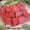 【ふるさと納税】【牧場直送】佐賀県産和牛 サイコロステーキ 食べ比べセット 300g（150g×2パック）【有限会社セントラル牧場】小分け 黒毛和牛 肉 お肉 牛肉 BBQ [IAH066]