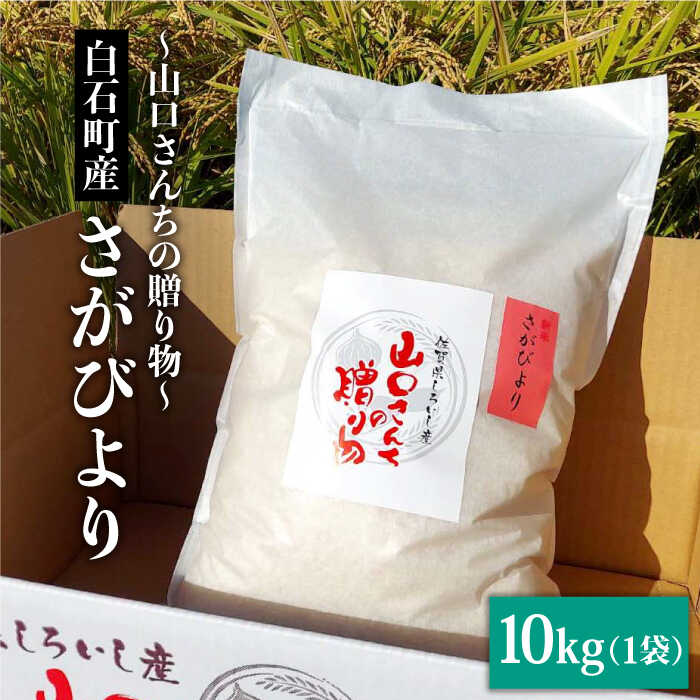 【ふるさと納税】令和4年産 特別栽培米 さがびより 10kg 白米〜山口さんちの贈り物〜【y'scompany】米 コメ お米 佐賀県産 白石町産 [IAS006]