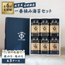 【ふるさと納税】【6回定期便】佐賀県有明海産 一番摘み海苔セット(ボトル焼き海苔&塩海苔)【松尾水産】有明海産 のり ノリ 海苔 焼きのり 50枚 全形 訳あり...