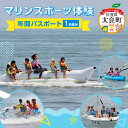 【ふるさと納税】OB-2 マリンスポーツ体験 in太良町B&G海洋センター 年間パスポート/1名様分