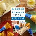 【ふるさと納税】前田冷菓 ちりんちりんアイス・ファミリーセット（コーン10個分付き）［プレーン］ | アイス アイスクリーム デザート スイーツ セット 長崎 長崎県 九州 送料無料 ご当地 ご当地アイス 長崎名物 お取り寄せ 取り寄せ 楽天ふるさと 納税