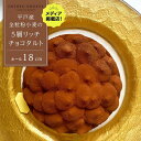 【ふるさと納税】【大人の贅沢】平戸産全粒粉小麦の5層 リッチ チョコタルト【1ホール(18cm)】/ 心優 -Cotoyu Sweets- | ケーキ スイーツ...