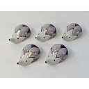 【ふるさと納税】【波佐見焼】箸置き5個組 ハリー Wマロン 【西海陶器】 5 17982 | 食器 テーブルウェア 日用品 人気 おすすめ 送料無料