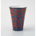 【ふるさと納税】【波佐見焼】325ml手描きのカップ アラベスク(赤) 【西海陶器】 1 24673 | 食器 テーブルウェア 日用品 人気 おすすめ 送料無料