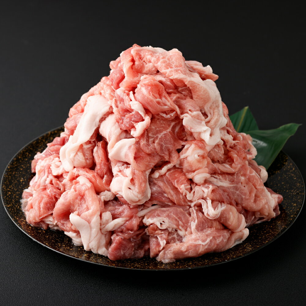 【ふるさと納税】【全12回定期便】【訳あり】長崎県産「競り美豚」モモ 切り落とし 計2.5kg(500g×5パック) 競美豚 競り美豚 豚肉 お肉 炒め物 鍋 生姜焼き 冷凍 長崎県産 国産 九州 長崎県 長崎市 送料無料