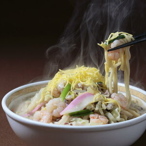 【ふるさと納税】ちゃんぽん&皿うどん(細麺)詰め合わせ 各8食 ちゃんぽん 皿うどん 麺 スープ セット 揚げ麺 チャンポン 麺類 長崎県 長崎市 送料無料