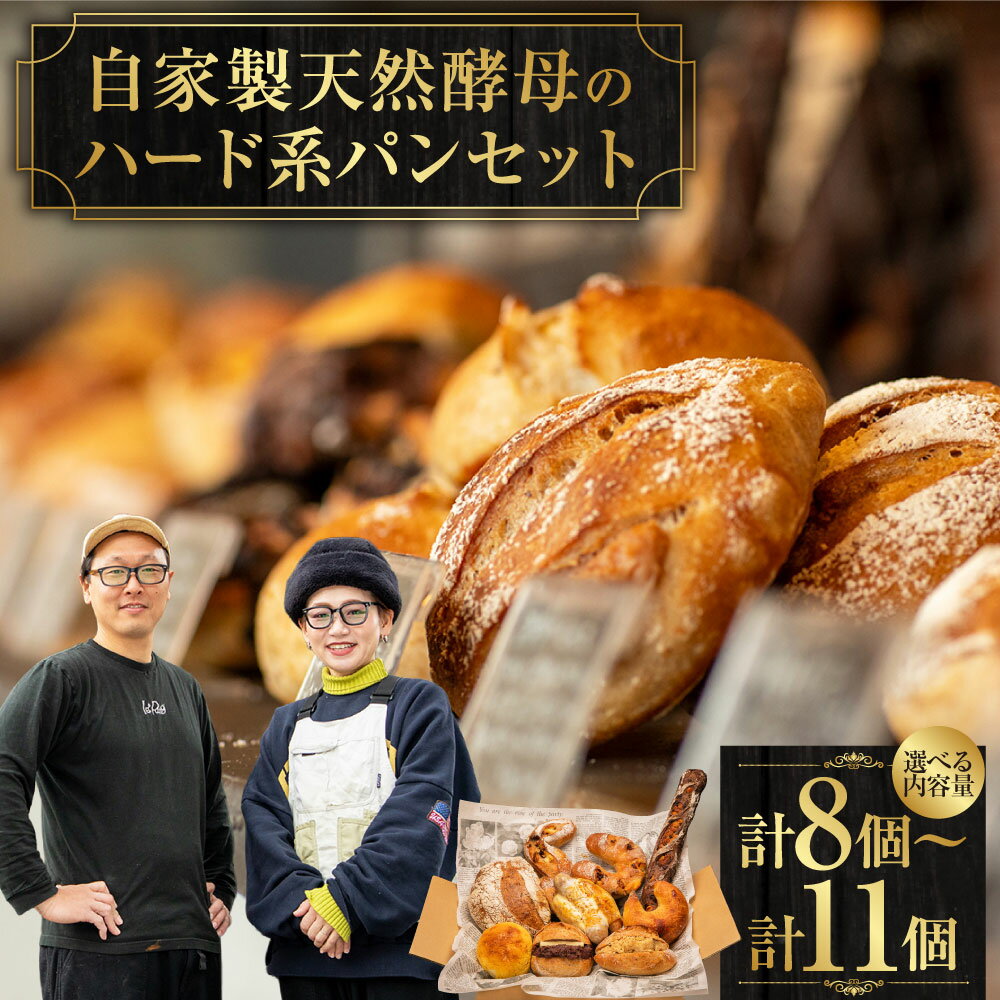 【ふるさと納税】【訳あり】 自家製天然酵母のハード系パンセット 計11個 天然酵母パン9種類 イーストを使用したパン2種類 生ウインナー フランスパン メロンパ...