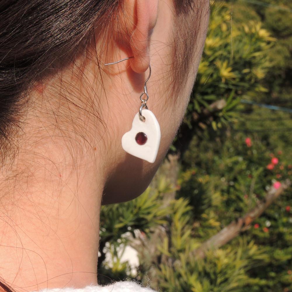 【ふるさと納税】ピアス ガラス ビードロ 陶磁器 レディース アクセサリー ジュエリー ファッション ギフト プレゼント 贈り物 長崎県 長崎市 送料無料