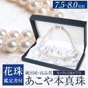 【ふるさと納税】【14営業日以内に発送】花珠 あこや真珠 7.5-8.0mm ネックレス・ピアスセット パール 真珠鑑定保証書付 | レディース アクセサリー ...