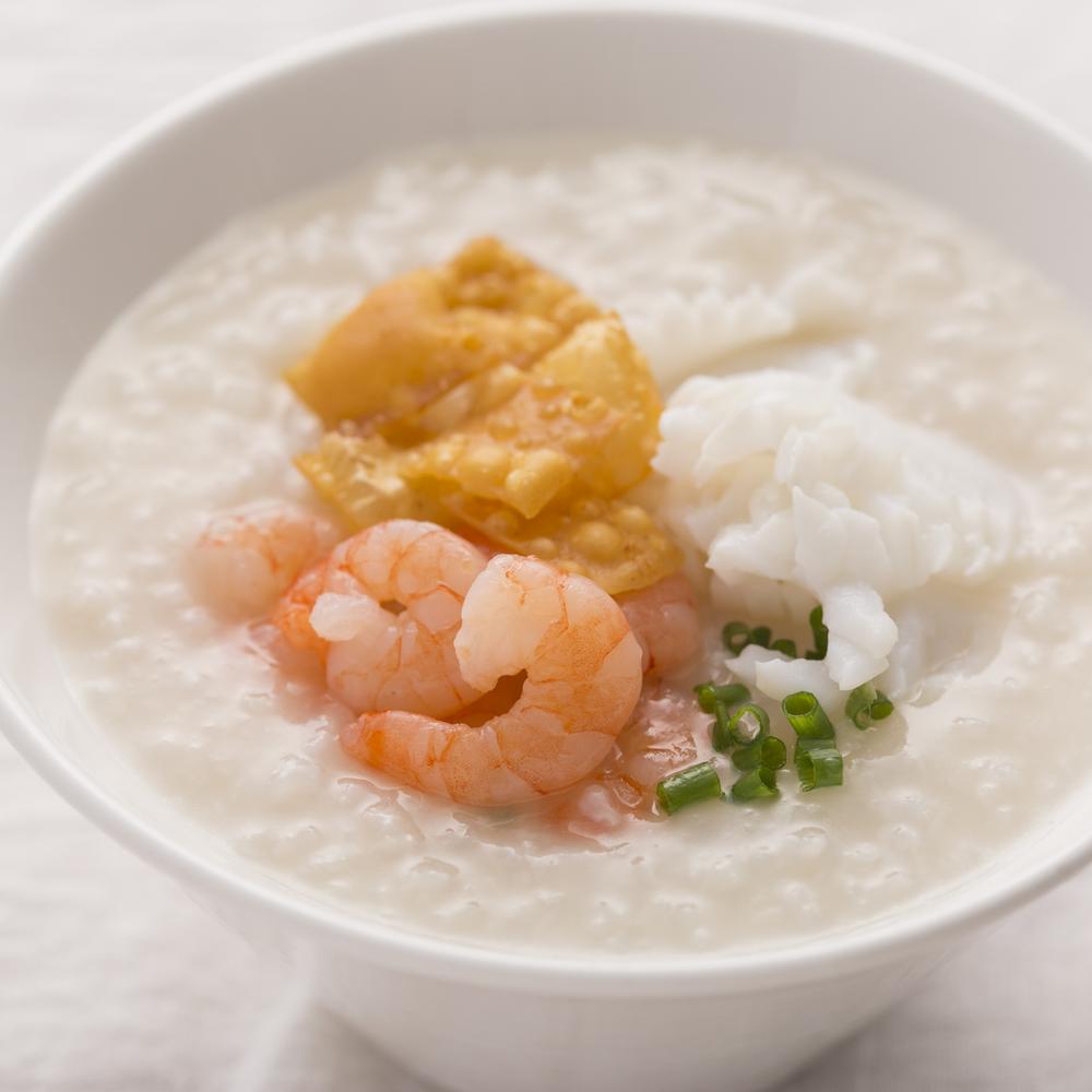 広東式健美粥 4袋(2種)焼小籠包 20個 きのこ粥 海鮮粥 小籠包 点心 中華 雲仙うまか豚紅葉 健美粥 おかゆ お粥 冷凍 詰め合わせ セット 長崎県 長崎市 国産 送料無料