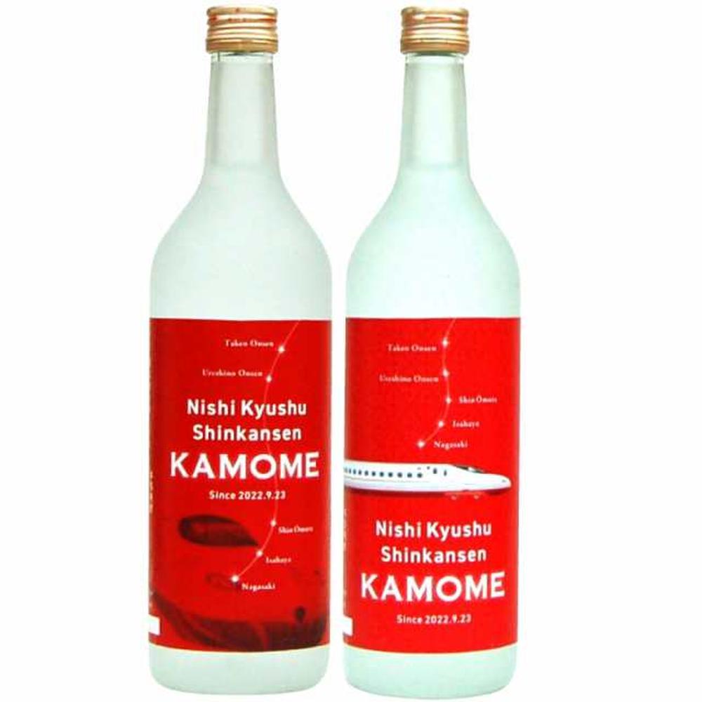 西九州新幹線 開業記念酒 九州魂 かもめラベル 芋・麦焼酎 化粧箱入 720ml 計2本 酒 お酒 焼酎 麦焼酎 芋焼酎 かもめラベル 化粧箱入 飲み比べ 贈答 ギフト 国産 常温 長崎県 長崎市 送料無料