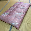 【ふるさと納税】【10営業日以内発送】布団屋が作った綿100%の敷き布団(ダブル) 1枚 幅140cm×長さ200cm 4種から1種選べる ブルー ピンク 青 ...