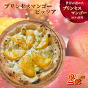 【ふるさと納税】【本格ナポリピザ】プリンセスマンゴーピッツァ2枚(各21cm)
