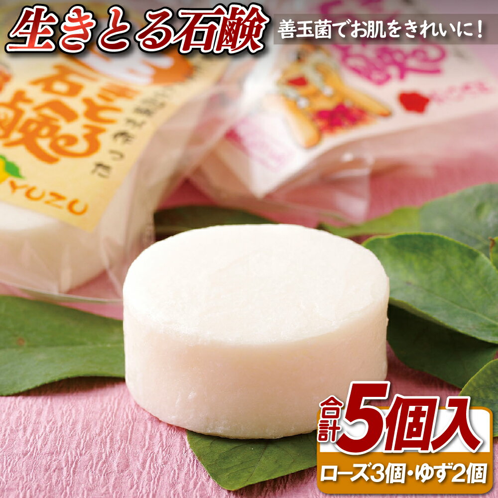 生きとる石鹸(善玉菌でお肌をきれいに)