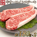 【ふるさと納税】長崎県産牛 サーロイン ステーキ 360g (180g×2枚) 鮮度や熟成具合を徹底管理 冷凍 最高級 送料無料 牛肉 田中精肉店