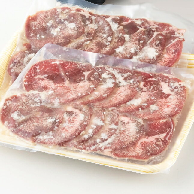 【ふるさと納税】【塩麹でやわらか】麹漬け牛タン 約400g 厚切り3mmスライス 塩麹でやわらかジューシー 糀パウダー付き 牛たん 冷凍