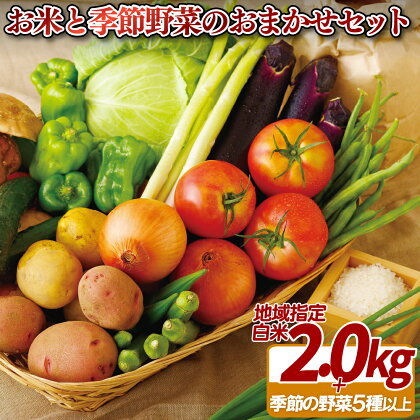 お米と季節野菜のおまかせセット 常温 12000円