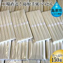 【ふるさと納税】工場直送!島原手延べうどん たっぷり150束