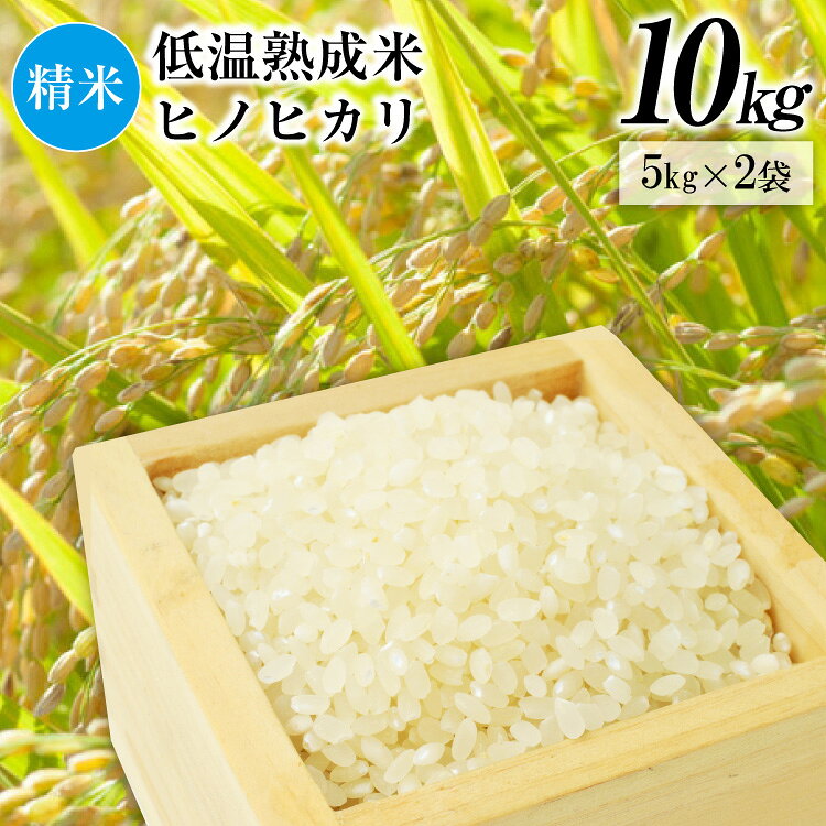 BE113 低温熟成米（ヒノヒカリ・精米） 10kg(米袋×2袋)