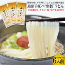 26位! 口コミ数「4件」評価「4.75」CE274 島原手延うどん　山水の糸　3袋 （200g×3）【 うどん 即席 6人前 麺類 おすすめ 九州 長崎県 島原市 】